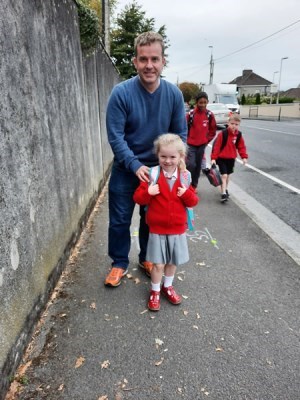 April O Keeffe and Dad